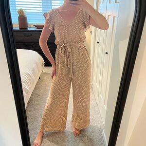 Billabong Polka Dot Jumpsuit